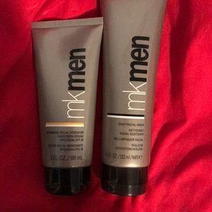 Men’s facial wash/moisturizer w/sunscreen